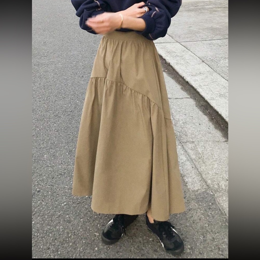 Basic Long SKIRT - Picture 6 of 6